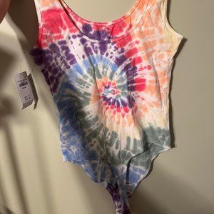 Abercrombie & fitch medium tie dye body suit